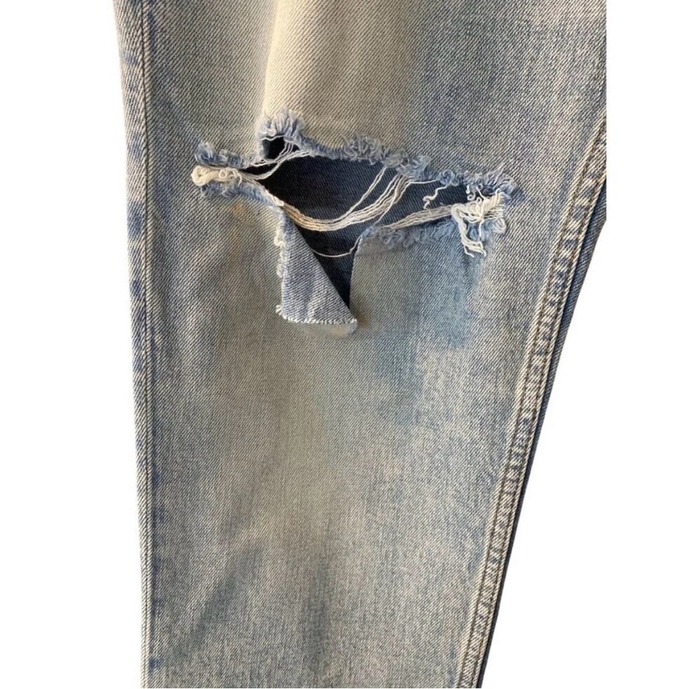 Hudson Jeans Men's Light Blue Ripped Skinny Jeans 34” inseam - Picture 2 of 3